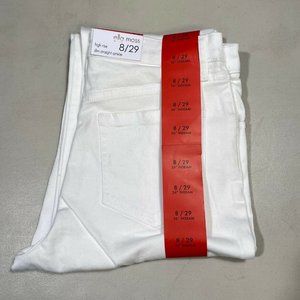 Ella Moss Ladies' White High Rise Jean 8/29